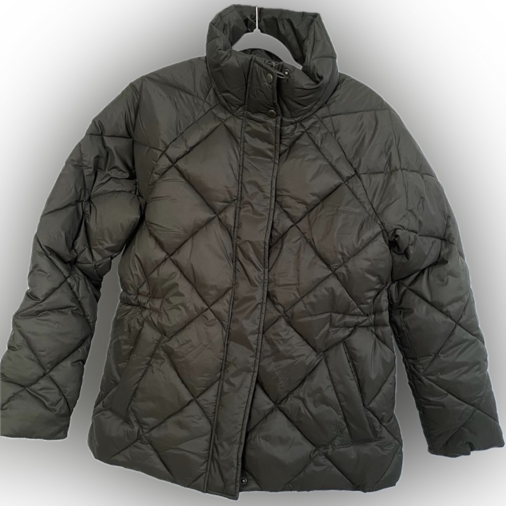 NWT Barbour Hoxa Sage Green Quilted Jacket size 12  (*US size 8 )